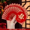 Sobres Rojos para Bodas, Bolsas Pequeñas Rojas para Juegos de Boda, Accesorios para Bloquear la Puerta, Sobres de Dinero de la Suerte con Palabras Felices, Mini Bolsas de Boda
