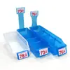 Caja de Infusión Gruesa de Hospital Caja de Visualización de Líquidos con Tarjeta de Número de Cama Cesta para Medicamentos Combinación Portátil de Enfermera Caja de Almacenamiento de Medicamentos