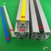 Serie 20/30/40/45 Tira de Sellado Plana Suave Tira de Goma Ranura 6/8/10 Perfil de Aluminio Tira de Sellado Decorativa Borde de Sellado Tira de Presión