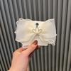 Corona de gasa para niños, lazo, cinta, accesorios para el cabello para niñas, linda pinza para el cabello de princesa, material de bricolaje