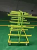 Estante de Soporte para Perfiles de Puertas y Ventanas de Aleación de Aluminio Estante de Alimentación de Material de Aluminio Semiterminado Carrito de Materiales Estante de Material de Aluminio Carrito de Herramientas