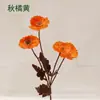 Flor de Seda Artificial Flocada Simulación Decoración de Lugar de Boda Camino a la Floristería Orquestación Floral Amapola Pequeña Frescura de Primavera Arte Floral