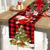 Bandera de Mesa Nueva Navideña Transfronteriza 2026 Mantel Decorativo de Año Nuevo Suministros de Decoración para Fiestas Festivas de Alto Valor Personalización
