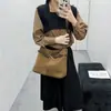 Bolso Bandolera Versátil de Cuero para Mujer, Estilo Nuevo, Gran Capacidad, Simple, de Moda, para el Viaje al Trabajo, Bolso de Mano Esmerilado 2026