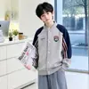 Chaqueta de Primavera y Otoño para Niños, Nuevo Modelo 2026 para Niños Mayores, Chaqueta de Béisbol Deportiva Casual de Primavera para Niños