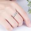Weihua anillo japonés retro de plata tailandesa anillo dominante flor anillo de personalidad abierto anillo de dedo de comida joyería de plata al por mayor