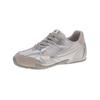 Plateado Altura Interior Plataforma Combinación de Color Zapatos de Entrenamiento Alemanes para Mujer 2025 Nuevo Malla Transpirable Cómodo Deportes Casual Zapatos Forrest Gump