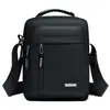Nueva Bolsa de Hombro para Hombre Casual Moderna Versátil Multicapa Bolsa para el Trabajo Simple Moda Bolso de Mano de Viaje para Hombre Bolso Cruzado