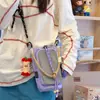 Bolso Cruzado de Nuevo Estilo con Bloques de Color Transfronterizo, Bolso Ligero para Botella de Agua de Viaje, Bolso de Hombro para Senderismo al Aire Libre, Bolso Versátil para Teléfono Móvil para Mujeres y Hombres