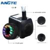 Bomba de Fuente de Agua para Jardín At-380 Flujo de Agua Bomba para Manualidades Bomba Sumergible para Acuario Pecera Fuente con Luz LED