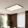 QINGYAO Yao Ultradelgada 8CM Bauhaus Minimalismo Italiano Lámpara de Techo para Sala de Estar Accesorio de Iluminación Principal para Vestíbulo de Gama Alta Hierro