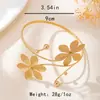 Moda Transfronteriza Europea y Americana Nicho de Tendencia Pulsera de Flor Escarchada Adecuada para que las Mujeres la Usen en Vacaciones Diarias en la Playa