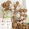 Amazon juego de globos de cumpleaños transfronterizo serie de fiesta de cumpleaños decoración de pared de fondo juego de cadena de globos