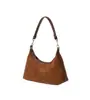 Bolso cruzado de gamuza RPET Bolso de hombro de gamuza retro Bolso tote RPET Fábrica de personalización
