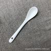 Venta directa de fábrica todo tipo de cuchara sopera de cerámica cuchara porcelana reforzada blanca pura hotel restaurante cuchara de cerámica lote