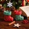 Nova Meia de Natal Vela Perfumada Presente de Natal Aniversário Vela de Natal Lembrancinha Festa Fragrância Criativa Romântica
