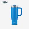 Copo Térmico para Carro com Alça, Grande Capacidade, Copo de Água em Aço Inoxidável 304, Isolamento Térmico e Conservação do Frio
