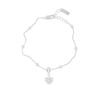 Pulsera de plata de ley S925 con circonitas de amor y estrellas versátiles con diseño de lujo ligero y estilo coreano INS 158 con textura femenina