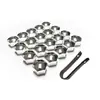 Adecuado para Tapas de Tornillos de Cubo de Rueda Tesla, Tapas Protectoras de Rueda, Tapas Decorativas para Modificación de Neumáticos, Tapas a Prueba de Polvo y Óxido