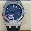 Aps Factory 15710 Royal Oak Pulseira de Borracha Masculino Totalmente Automático Mecânico Pulseira de Aço Cerâmica Offshore 15400Ap