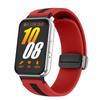 Para Galaxy Fit3 Correa de Hebilla Plegable Magnética Correa de Silicona Bicolor Vertical Samsung Galaxy Fit3