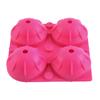 4 moldes de gelo de silicone para hóquei no gelo criativos cubo de gelo redondo de silicone cubo de gelo de silicone máquina de gelo 4 cubos de gelo redondos uniformes em estoque