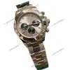Reloj para Hombre Rolex Serie Daytona 40mm Mecánico Totalmente Automático con Correa de Acero Dorado, Suministro de Fabricante de Comercio Exterior Transfronterizo