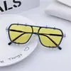 Gafas de Sol Metálicas Personalizadas de Moda para Niñas Redondas Retro Sesión de Fotos Callejera Gafas de Sol para Niños Atractivos Protección UV