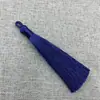 Yixiangfei 8cm Cuerda de Poliéster Anillo de Tracción Borla Pendientes de Poliéster Borla Nudo Chino Enderezado a Alta Temperatura Borla Colgante Venta al por Mayor