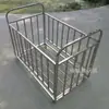 Carrinho de Bolas de Aço Inoxidável para Creche, Rack Espessado para Armazenamento de Basquete, Carrinho Dobrável, Cesta de Basquete, Rack de Bolas, Estrutura Móvel para Bolas