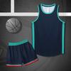 Lote direto da fábrica 2022 novo terno de basquete de calça de três peças americana masculino e feminino infantil adulto estampa camiseta gola redonda