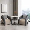 Conjunto de Mesa y Sillas de Hotel de Moda para Balcón, Conjunto de Tres Piezas para Ocio en Balcón, Área de Descanso de Salón de Belleza, Área de Recepción, Una Mesa y Dos Sillas
