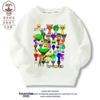 Coletes de outono e inverno para crianças 2025 novo Sprunki caixa de ritmo musical roupas de jogo casaco com forro de fleece moda 2