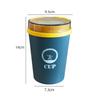 Taza de Sopa de Alto Valor INS Taza Portátil Práctica Taza para Parejas para Leche Avena Desayuno Taza para Llevar Taza de Agua Viral con Tapa