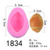 Molde de silicona para pan de simulación juguete fragancia suave rebote lento DIY horneado mousse pastel jabón hecho a mano molde
