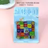 Adesivos Magnéticos de Madeira para Geladeira Lijiang Yunnan Cola Estéreo Gotejamento Atrações Turísticas Populares da Cidade Lembranças Culturais e Criativas Atacado
