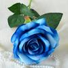 Simulação rosa única grande flanela sentir rosa casa casamento Dia dos Namorados decoração seda flor buquê falso atacado