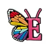 Accesorios para Zapatos Rosas con Letras y Números de Venta Caliente Transfronterizos, Bolsos Bogg, Hebillas Decorativas Desmontables para Zapatos DIY