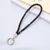 Lanyard de Lujo para Teléfono Llavero de Diamantes Completos Colgante Cadena para Bolso Accesorio DIY Correa de Muñeca Corta Anti-Pérdida