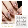 [Série X2] Adesivos Tridimensionais Adesivos 3D para Nail Art Adesivos de Diamante Joias Adesivos para Rosto DIY Adesivos Populares do Instagram para Nail Art Joias