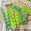 Disposición de pared de aula de jardín de infancia decoración de ambiente material de hoja de planta tema de otoño hojas de espuma hojas grandes de arce