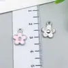 Acessórios para Joias DIY K Branco Gotejamento de Óleo Liga Estrela de Cinco Pontas Coroa Pingente Conjunto Misto de 100 Estilos para Pulseiras e Colares