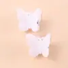 Pinza Inteligente Negra de Mariposa para el Cabello Pinza Lateral para Flequillo Infantil Pinza Pequeña de Agarre para Cabeza de Princesa Pinza de Plástico Blanca Pura Accesorios para el Cabello