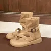 Sandálias Romanas de Cano Alto Planas Retrô para Mulheres, Novo Estilo Elegante de Verão 2026, Adequadas para Combinar com Vestidos, Sola Macia, Calce Fácil, Sapatos de Praia para Exterior