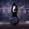 Control Remoto Anillo de Bloqueo Delfín Masajeador de Silicona para Masturbación para Hombres y Mujeres, Anillo de Bloqueo Conejo, Juguete Sexual para Parejas