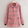 Delantal con peto de manga larga estilo coreano Moda Ropa de trabajo para el hogar Chaqueta resistente a las manchas para hombres y mujeres
