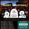Decoraciones navideñas, calcomanías electrostáticas para ventanas, pegatinas para puertas de vidrio, campanas, escaparates de óptica, decoraciones festivas para ventanas y arreglos de ambiente para escenas de tiendas
