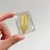 Adesivos de Telefone Dourados Populares de Shuibei, Adesivos de Boa Sorte para Passar em Provas, Adesivos de Boa Sorte Dourados Puros, Pequenos Presentes de Promoção de Negócios