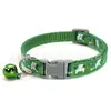 Collar para mascotas Gato japonés con Cascabel decoración de ambiente perro anti-pérdida Hebilla gris collar accesorios de tracción para exteriores