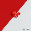 Día Nacional Rojo Sueño Chino Corazón Patriótico Resina Imán para Nevera Hogar Creativo Magnético Viaje Conmemorativo Decorativo Pegatina Magnética